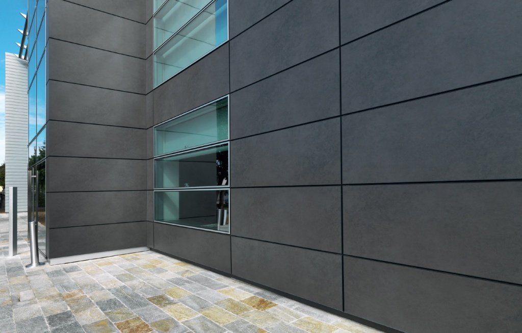 вентилируемые фасады из тонкого керамогранита